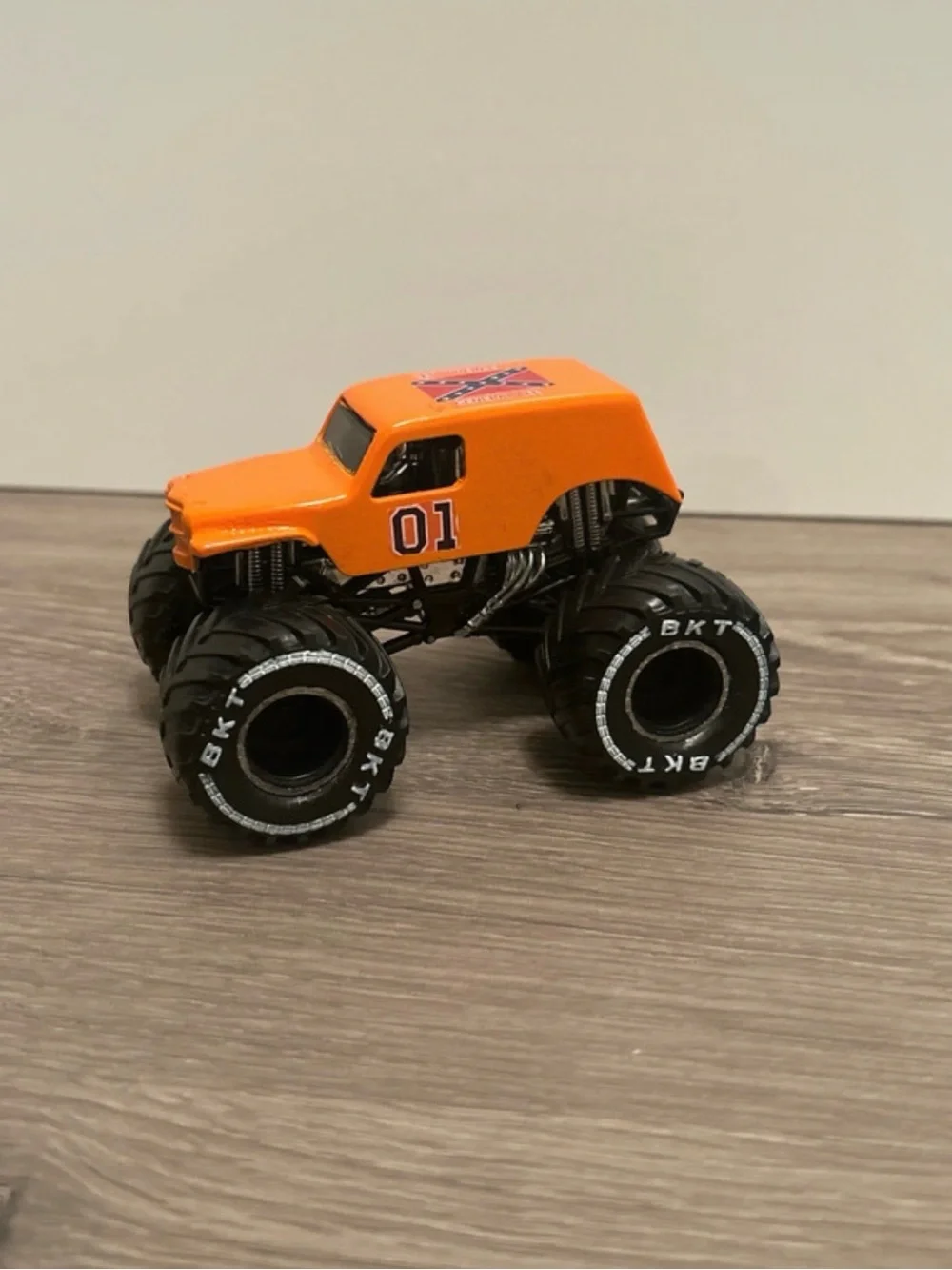 Custom general lee monster truck